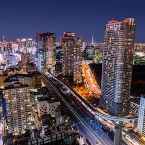 Tokyo Japan Urban city escape