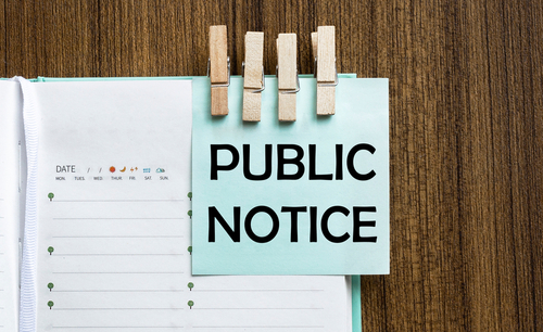 Method of Public Notice of a Company in Japan